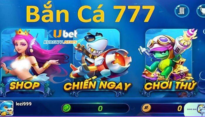 Giới thiệu cổng game bắn cá 777 Club